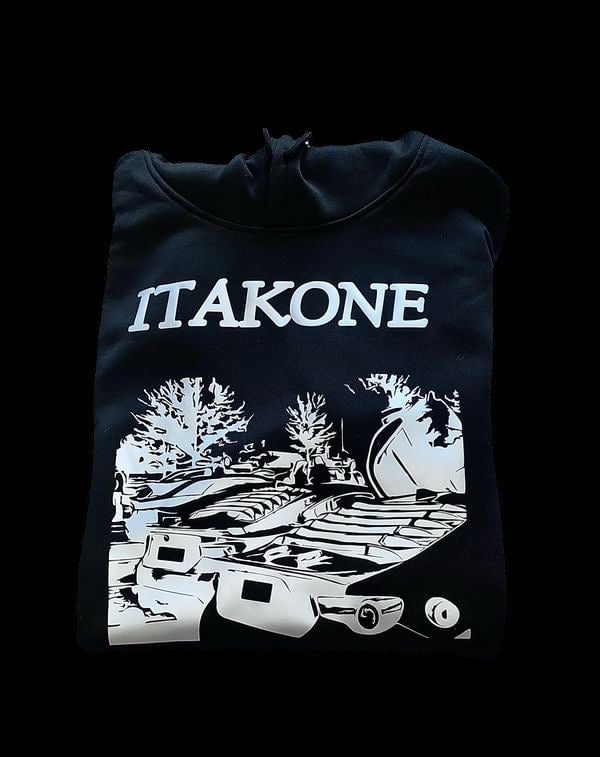 Black & Silver Scenic JDM Hoodie